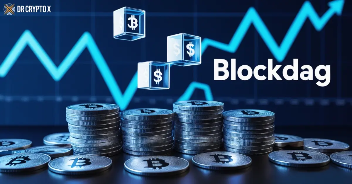 Dr Crypto X blog post about the BlockDAG news.