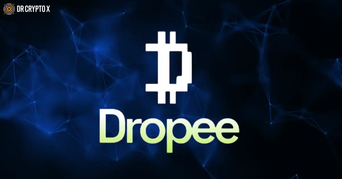 Dr Crypto X blog post about the Dropee Airdrop news.