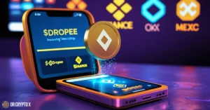 Dr Crypto X blog post about the Dropee Airdrop news.