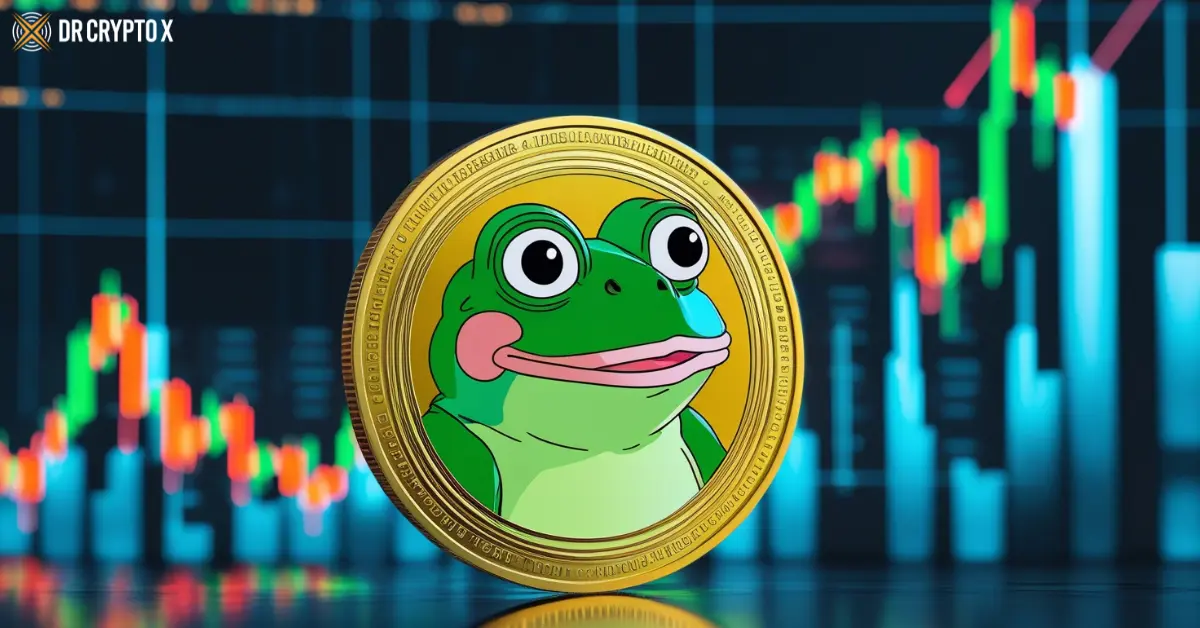 Dr Crypto X blog post about the Pepe Coin news.