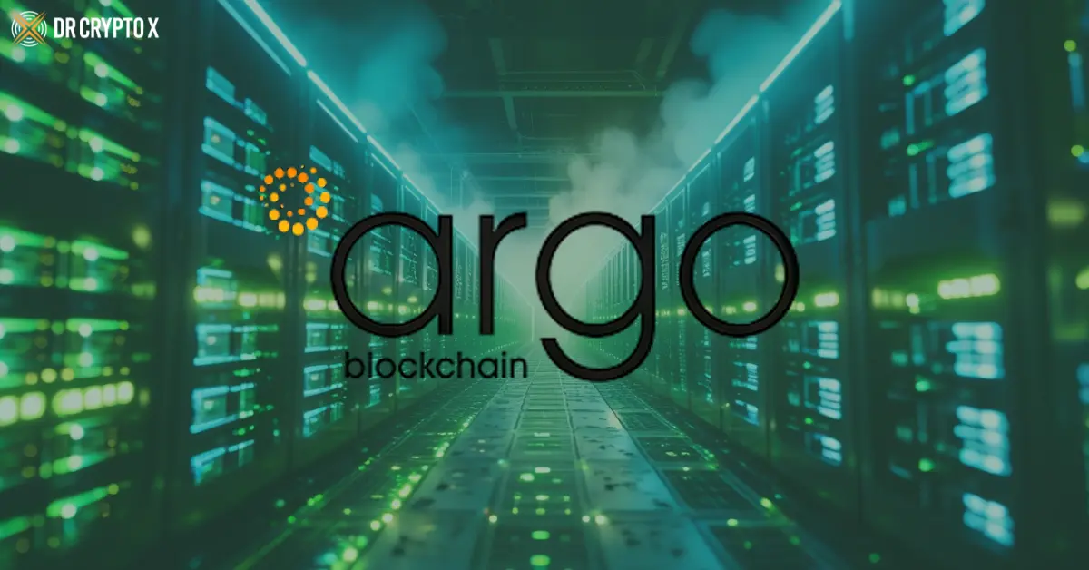 Dr Crypto X blog post about the Argo Blockchain news.